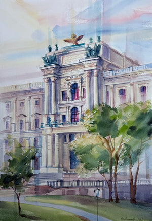 Die Umgebung des Museums